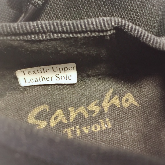 Sansha Tívoli lace-up canvas jazz shoes - Picture 6 of 8